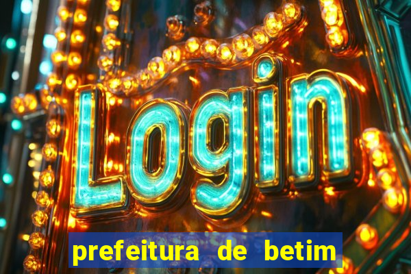 prefeitura de betim contracheque online