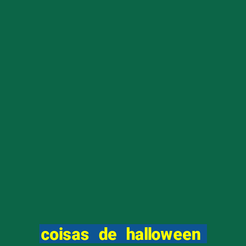 coisas de halloween de a a z stop