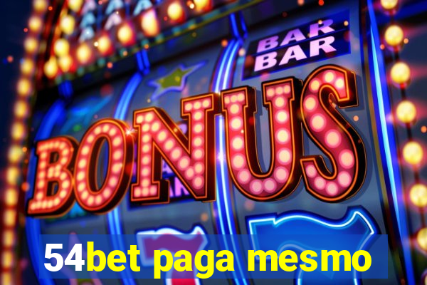 54bet paga mesmo