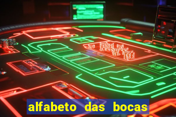 alfabeto das bocas para imprimir pdf