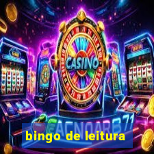 bingo de leitura