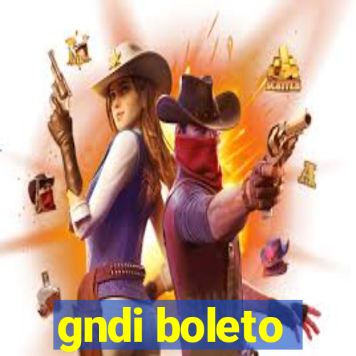 gndi boleto