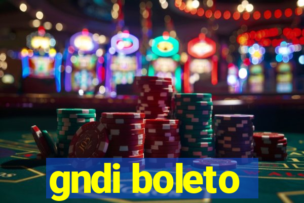 gndi boleto