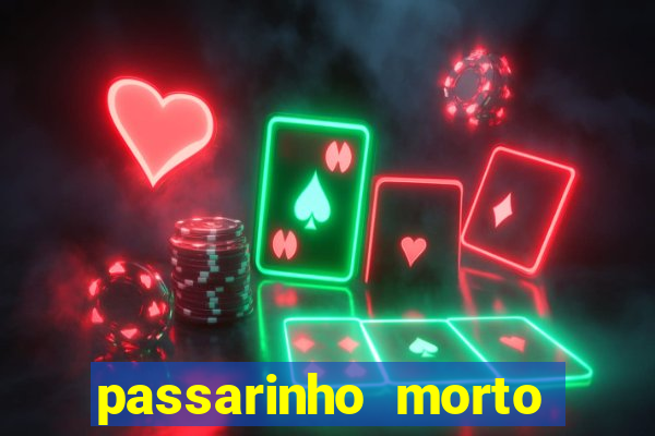 passarinho morto significado espiritual