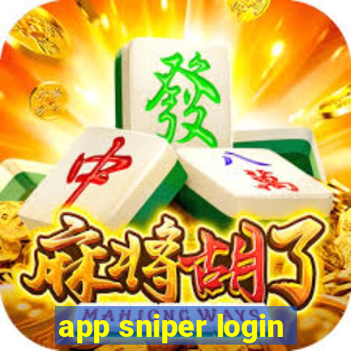 app sniper login