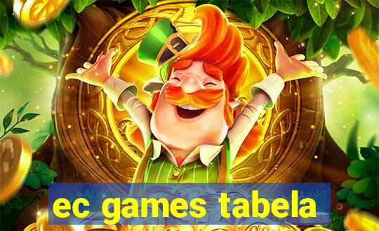 ec games tabela