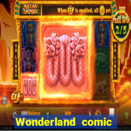 Wonderland comic studio wonderland big numbers comic