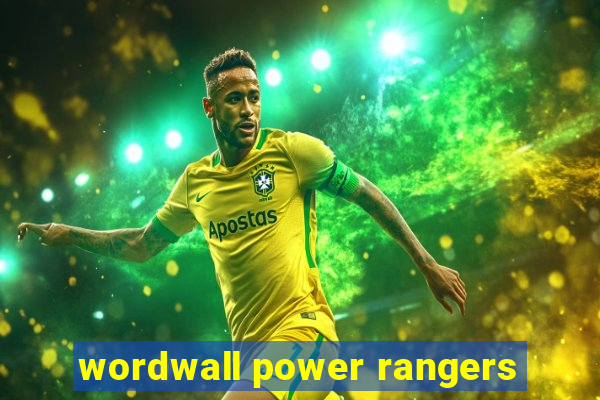 wordwall power rangers