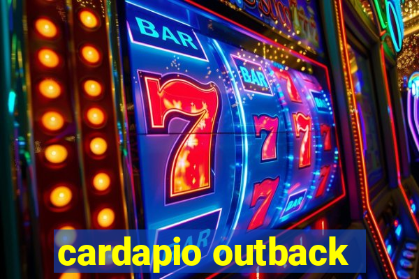 cardapio outback