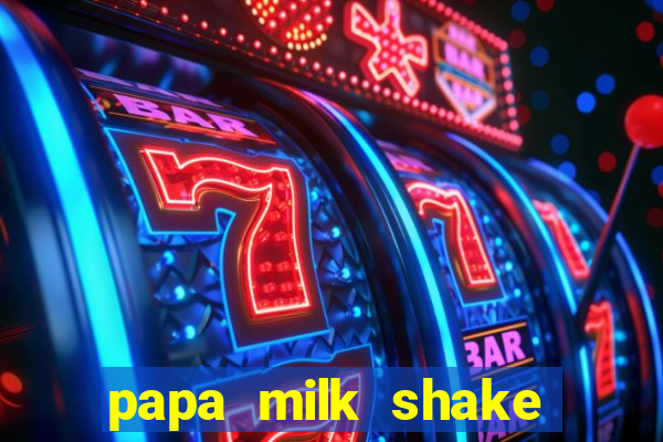 papa milk shake click jogos