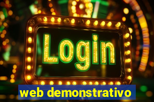 web demonstrativo