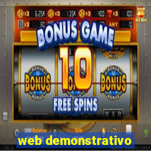 web demonstrativo