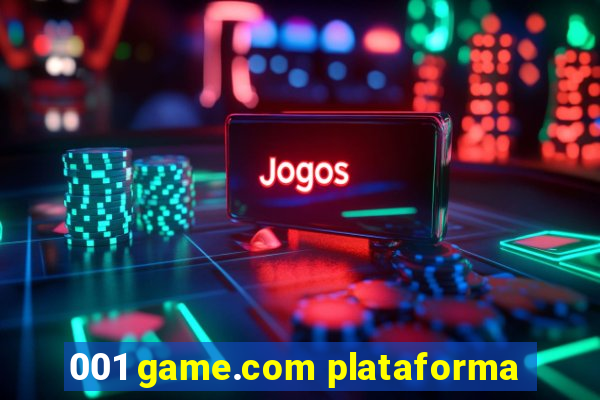 001 game.com plataforma