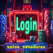 votos senadores impeachment moraes