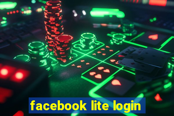 facebook lite login