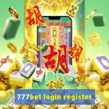 777bet login register