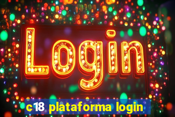 c18 plataforma login