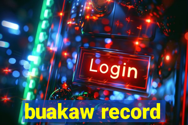 buakaw record