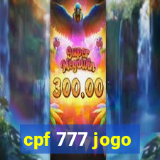 cpf 777 jogo