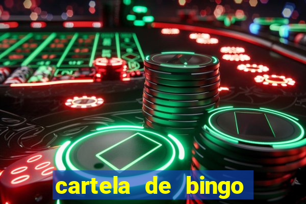 cartela de bingo 75 para imprimir