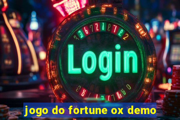 jogo do fortune ox demo