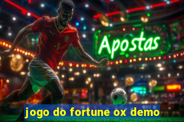 jogo do fortune ox demo