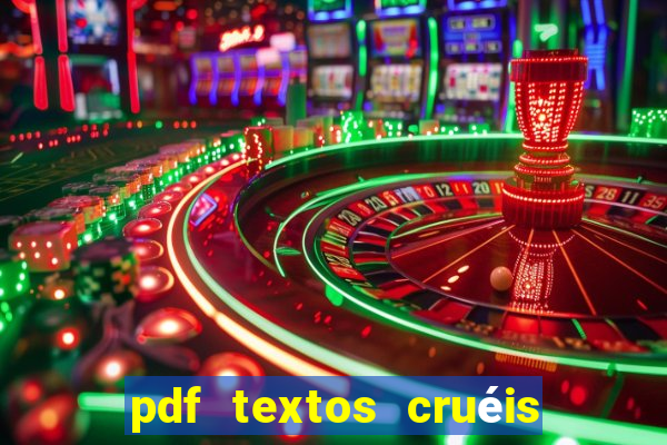 pdf textos cruéis demais para serem lidos rapidamente