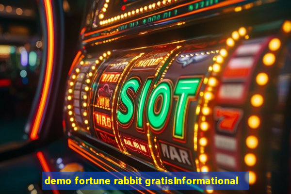 demo fortune rabbit gratisInformational