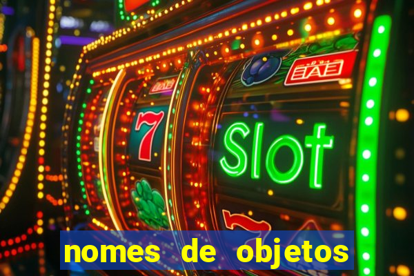 nomes de objetos de origem tupi guarani