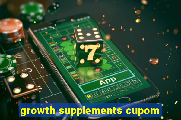 growth supplements cupom