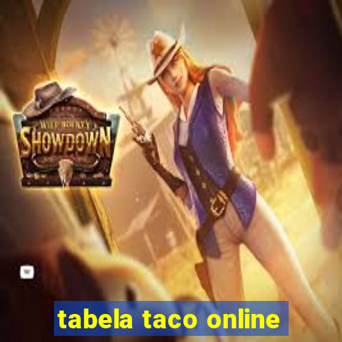 tabela taco online