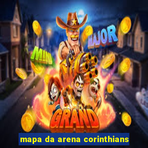 mapa da arena corinthians