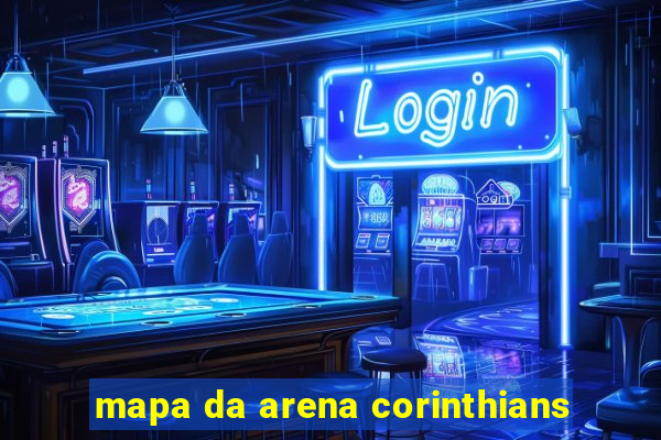 mapa da arena corinthians