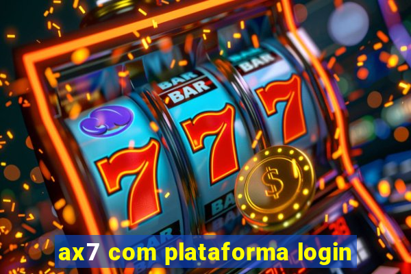 ax7 com plataforma login