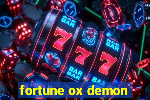 fortune ox demon