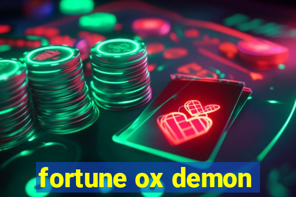 fortune ox demon