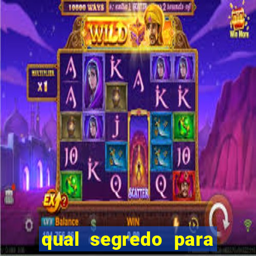 qual segredo para ganhar no minas cap