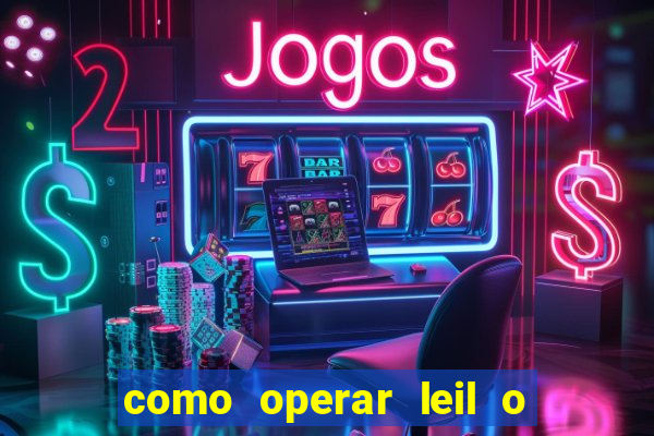 como operar leil o de abertura mini indice