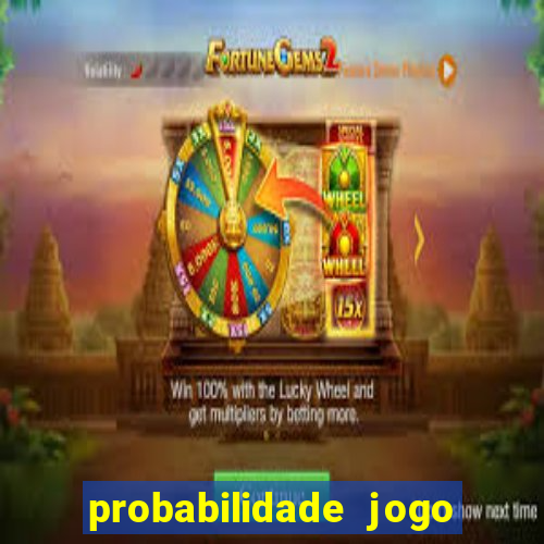 probabilidade jogo de futebol