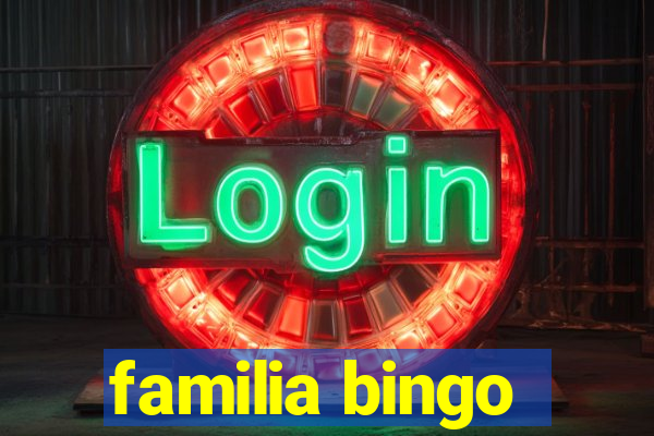 familia bingo