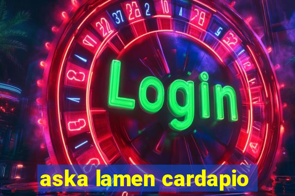 aska lamen cardapio