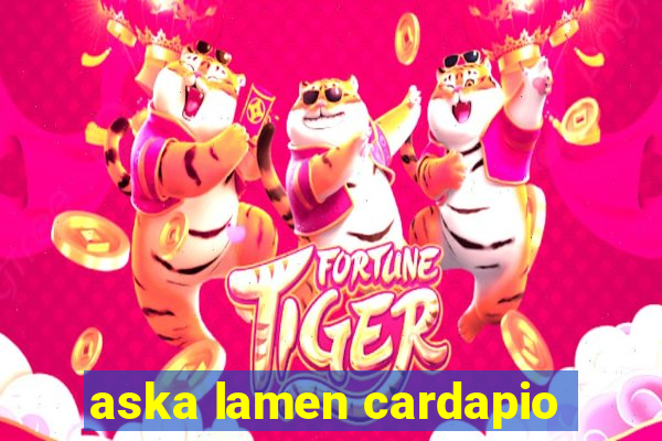 aska lamen cardapio