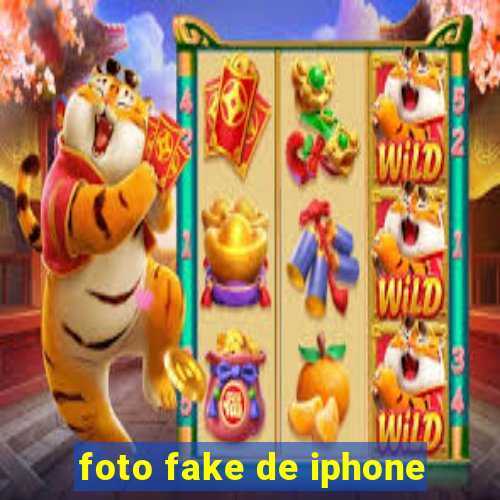 foto fake de iphone