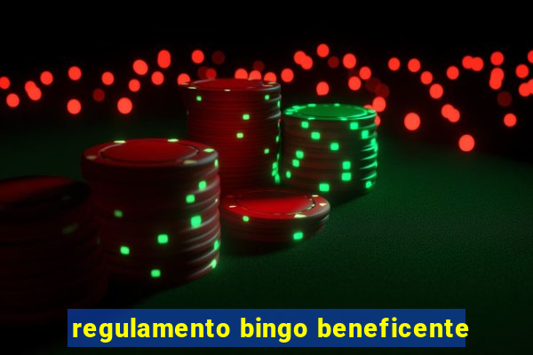 regulamento bingo beneficente