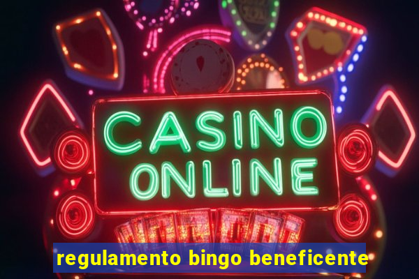 regulamento bingo beneficente