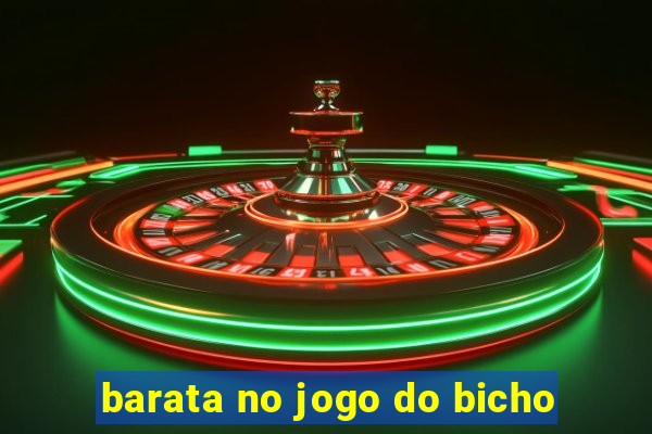 barata no jogo do bicho