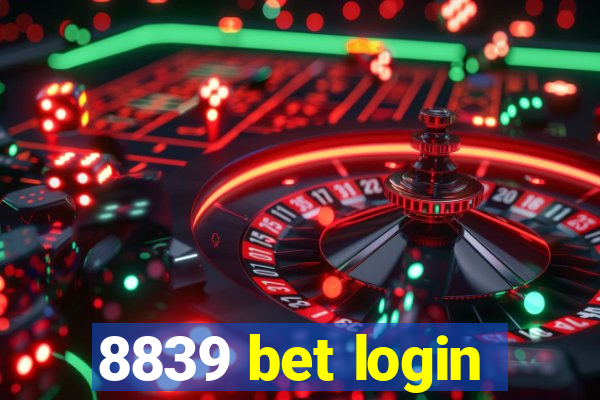 8839 bet login