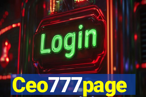 Ceo777page