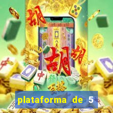 plataforma de 5 reais jogo do tigre