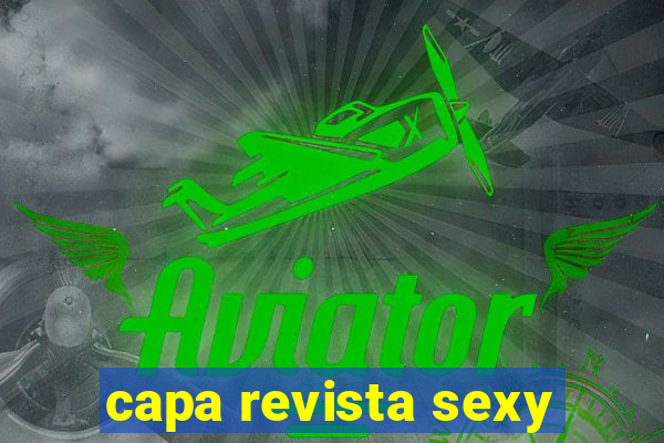 capa revista sexy